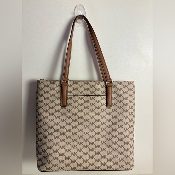 Michael Kors Center Stripe Morgan MD Tote - Picture 2 of 12